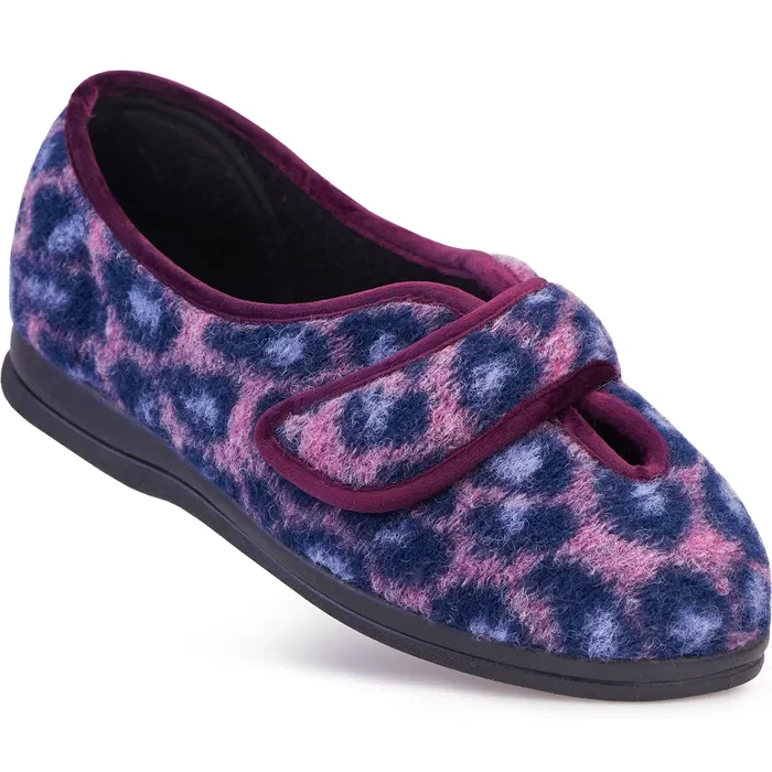 Carol Extra Wide Ladies Slippers Carol Extra Wide Ladies Slippers