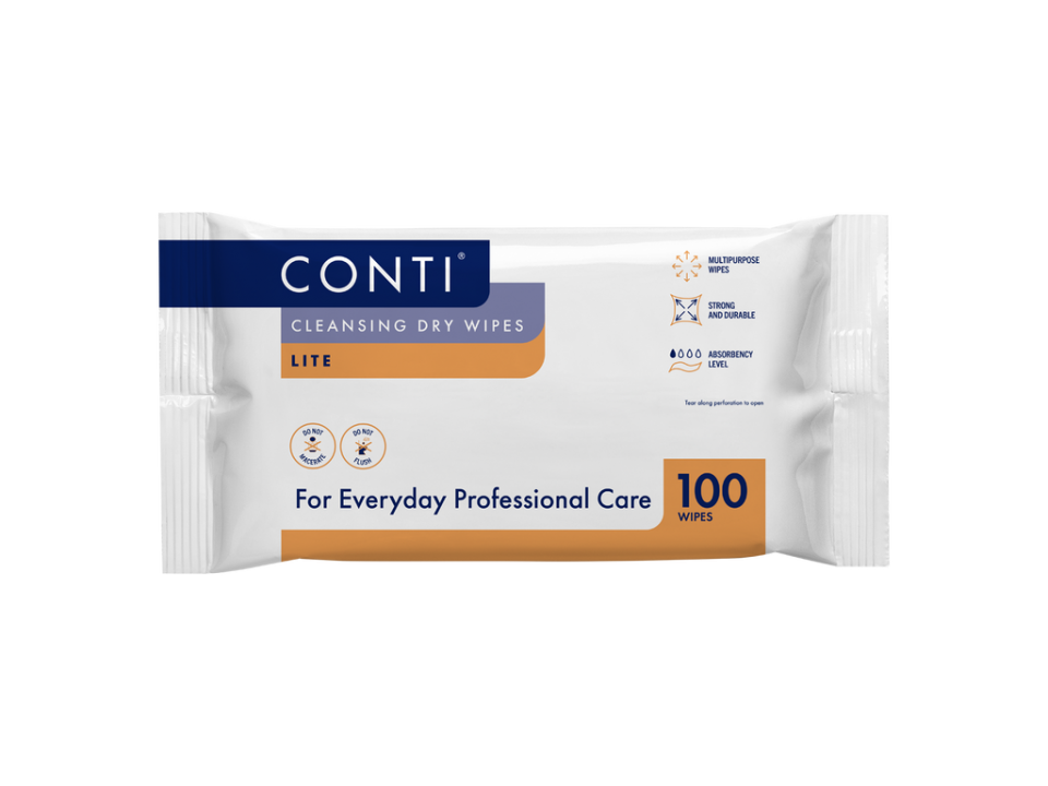 Conti Large Dry Cleansing Wipes