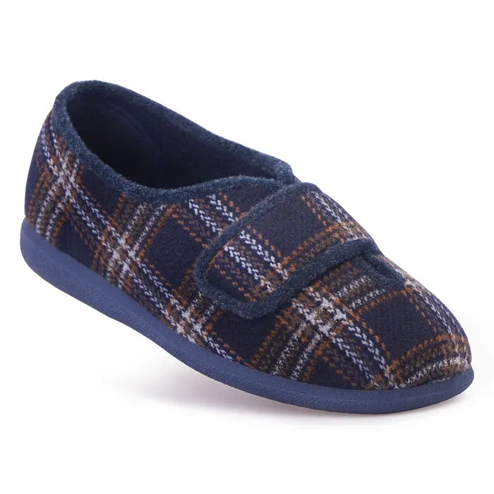 Ronnie Extra Wide Mens Slippers Ronnie Extra Wide Mens Slippers