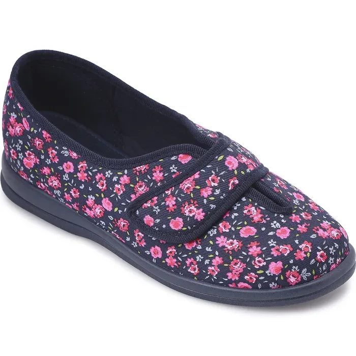 Sally Extra Wide Ladies Slippers Sally Extra Wide Ladies Slippers